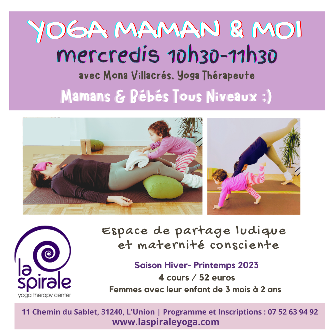 FB Post _ Yoga Maman & moi 2023 Yoga postnatal