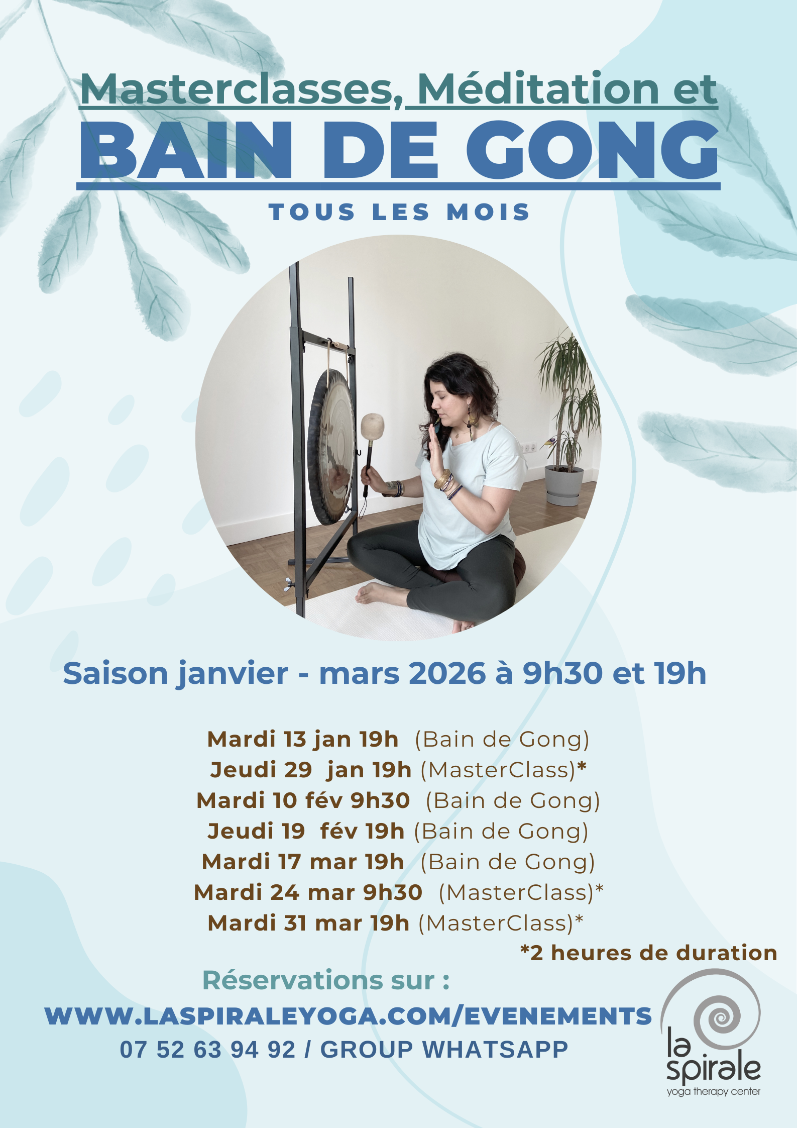 Bain de Gong et Masterclass yoga 31240